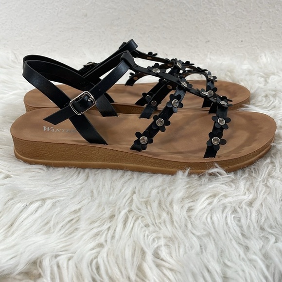 WANTED Womens Dolce Daisy Floral Strappy Sandals Size 11 NEW - Picture 8 of 16